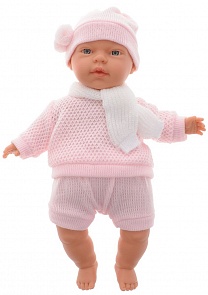 Кукла Люсия в розовом костюмчике, 33 см. (Llorens Juan S.L., L 33402veg)